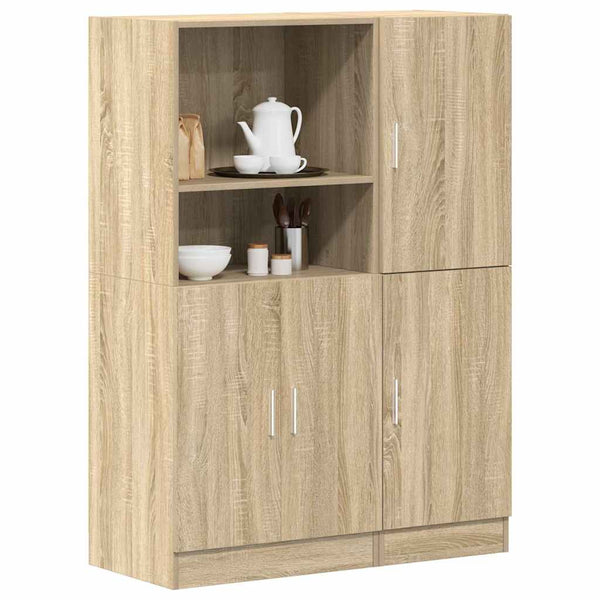 Sonoma oak keittiökaappisarja Emiliana (2-osainen, engineered wood)