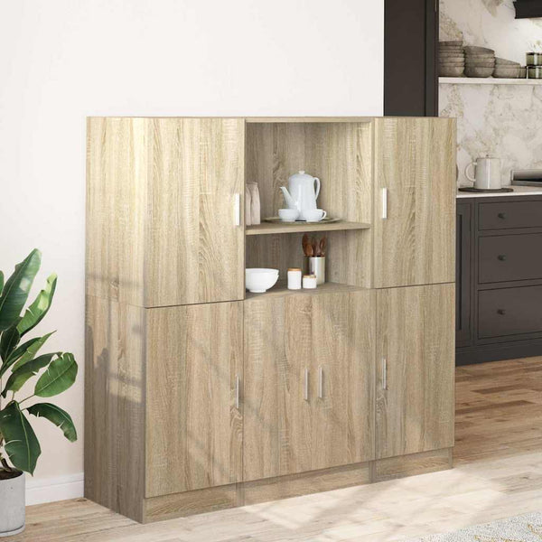 Sonoma oak 3-osainen keittiökaappisarja Onuc Engineered Wood