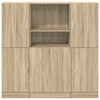 Sonoma oak 3-osainen keittiökaappisarja Onuc Engineered Wood