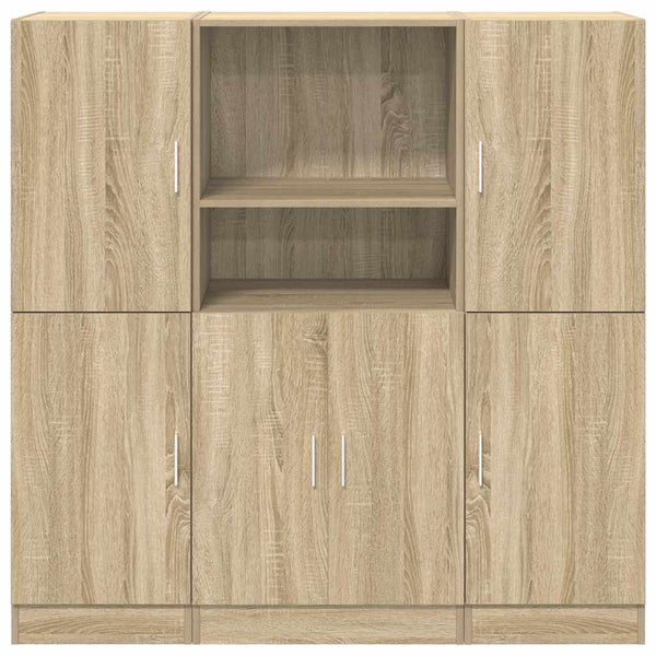 Sonoma oak 3-osainen keittiökaappisarja Onuc Engineered Wood