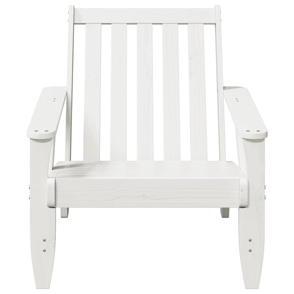 Adirondack Gartenstuhl Antinea, weiß, 75x77x77cm