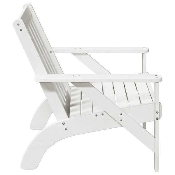 Adirondack Gartenstuhl Antinea, weiß, 75x77x77cm