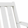 Weiße Garten-Adirondack-Stühle Antinea 75x77x77cm (2 Stk.)