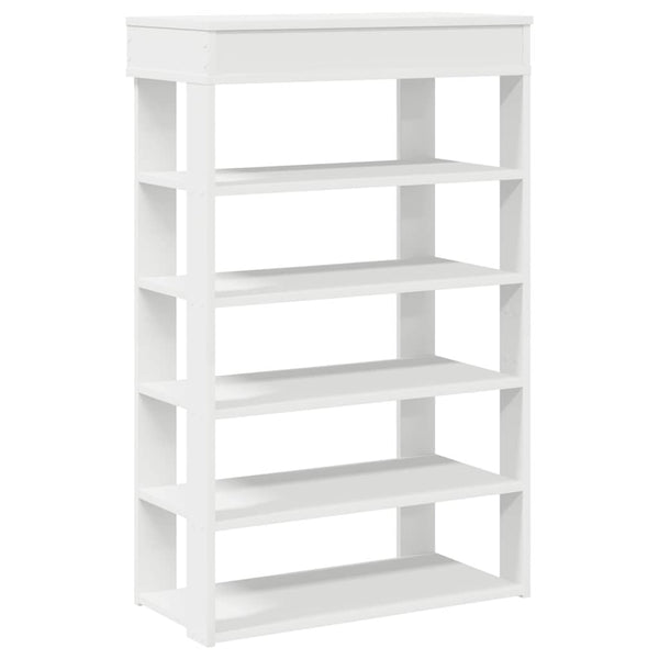 Weißer Schuhschrank Magneriu 60x30x98cm (Holz)