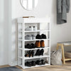 Weißer Schuhschrank Magneriu 60x30x98cm (Holz)