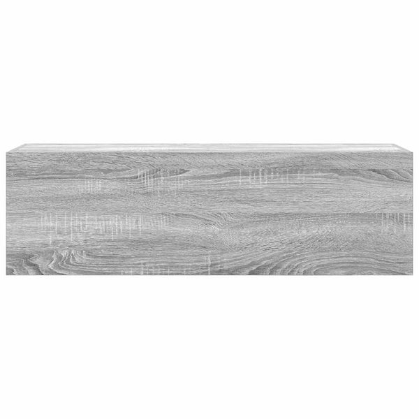 Vasalina Badezimmerschrank, grau Sonoma, 100x25x30cm (Holz)