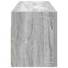 Vasalina Badezimmerschrank, grau Sonoma, 100x25x30cm (Holz)