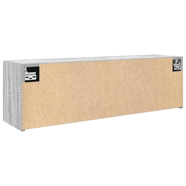 Vasalina Badezimmerschrank, grau Sonoma, 100x25x30cm (Holz)