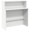 Empfangstheke Nedelciu 100x50x103,5cm (technisches Holz), weiß