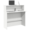 Empfangstheke Nedelciu 100x50x103,5cm (technisches Holz), weiß