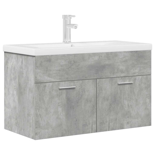 Waschtischunterschrank Visentea für das Badezimmer (mit integriertem Waschbecken)