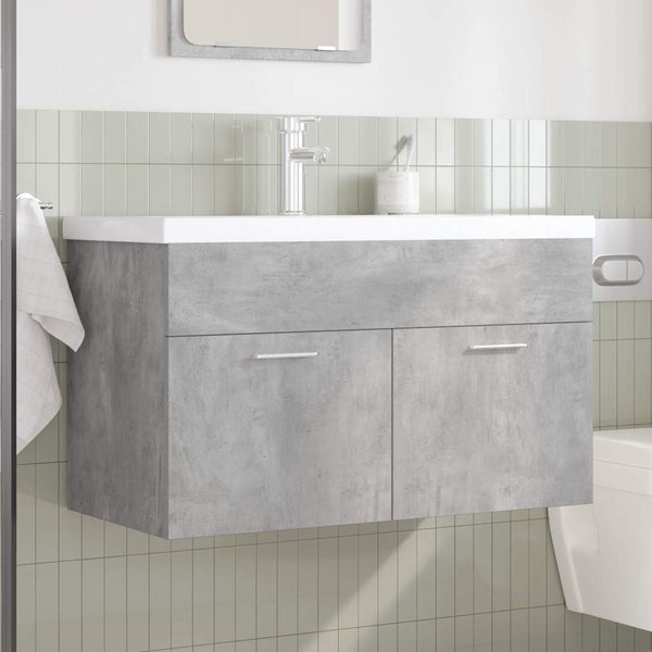 Waschtischunterschrank Visentea für das Badezimmer (mit integriertem Waschbecken)