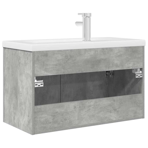 Waschtischunterschrank Visentea für das Badezimmer (mit integriertem Waschbecken)