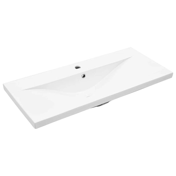 Badezimmermöbel-Set Senoile (2-teilig, Holz) - Betongrau