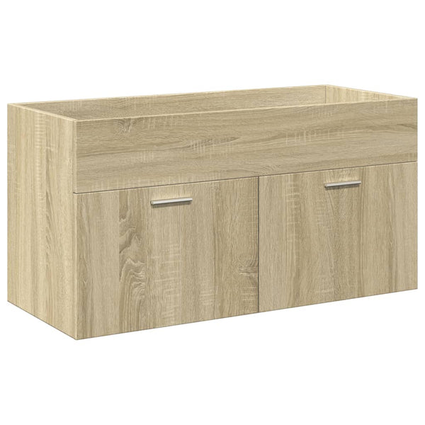Waschtischunterschrank Sonoma Eiche, Visentea