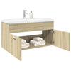 Waschtischunterschrank Sonoma Eiche, Visentea