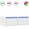 Weißer TV-Schrank mit LED-Beleuchtung Ojovan 75x35,5x25cm