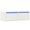 Weißer TV-Schrank mit LED-Beleuchtung Ojovan 75x35,5x25cm