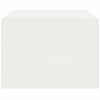 Weißer TV-Schrank mit LED-Beleuchtung Ojovan 75x35,5x25cm
