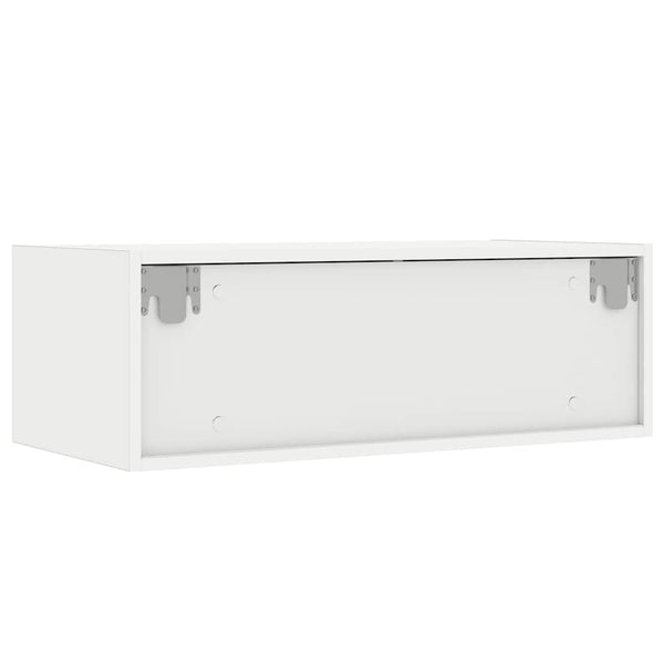 Weißer TV-Schrank mit LED-Beleuchtung Ojovan 75x35,5x25cm