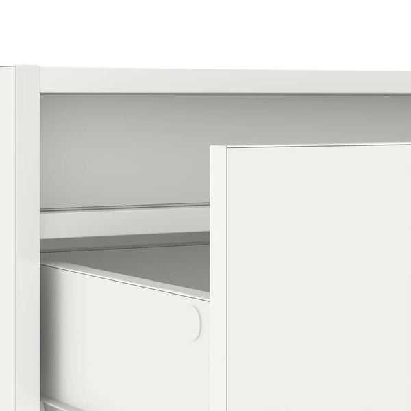 Weißer TV-Schrank mit LED-Beleuchtung Ojovan 75x35,5x25cm