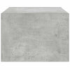 Betoninharmaa tv-kaappi led-valoilla Ojovan 75x35,5x25cm