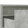 Betoninharmaa tv-kaappi led-valoilla Ojovan 75x35,5x25cm