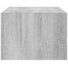 Harmaa tv-kaappi Ojovan 75x35,5x25cm (led-valoilla)