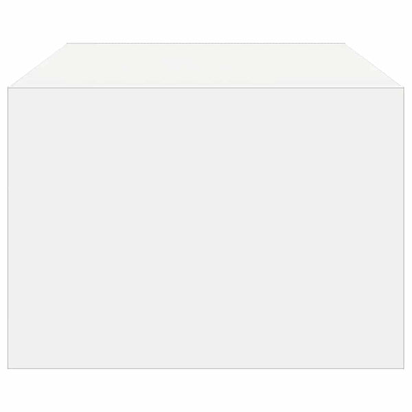 Valkoinen tv-kaappi led-valoilla Ojovan 100X35,5x25cm