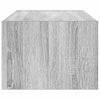 Harmaa tv-kaappi led-valoilla Ojovan 100X35,5x25cm
