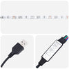 Vanha puu tv-taso led-valoilla Ojovan 100X35,5x25cm