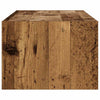 Vanha puu tv-taso led-valoilla Ojovan 100X35,5x25cm