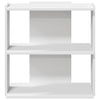 Weißes Bücherregal Cero 60x30x60cm (3-stöckiges Holzwerkstoff)