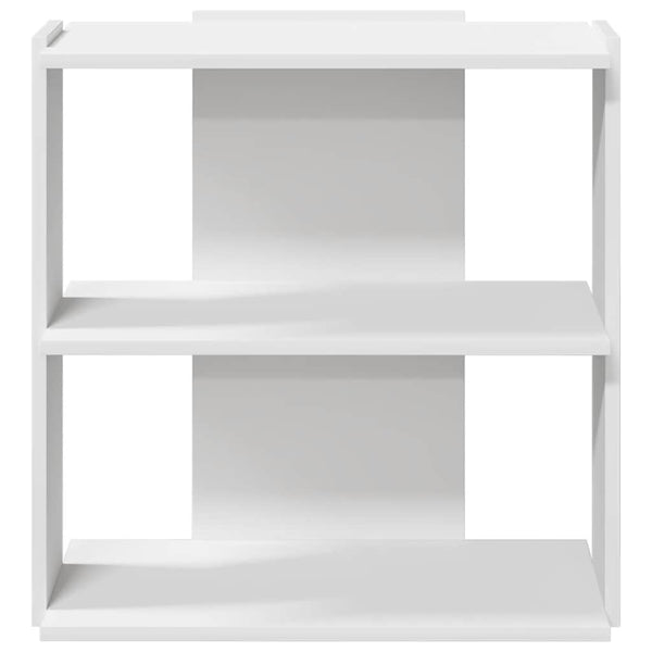 Weißes Bücherregal Cero 60x30x60cm (3-stöckiges Holzwerkstoff)