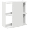 Weißes Bücherregal Cero 60x30x60cm (3-stöckiges Holzwerkstoff)