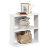 Weißes Bücherregal Cero 60x30x60cm (3-stöckiges Holzwerkstoff)