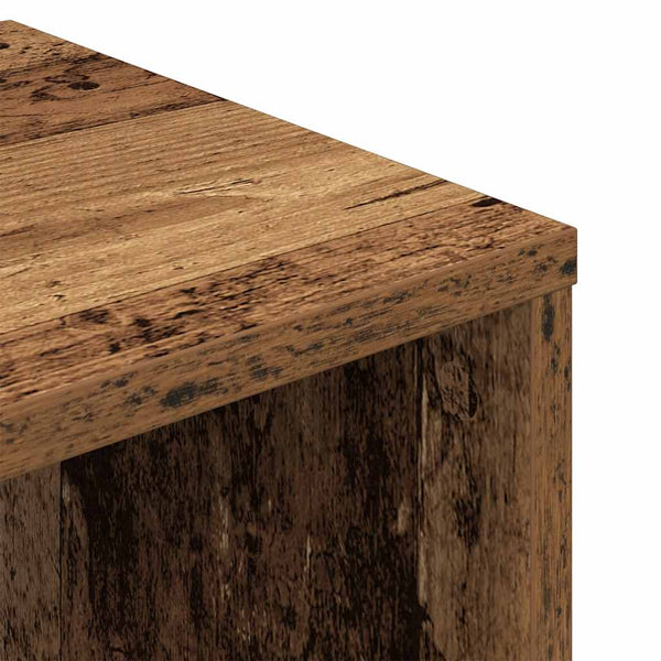 Altes Holzregal Pohonie 34x31x112cm (Spanplatte)