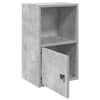Betongraues Bücherregal Slobodanca 31x24x52cm (Holz)