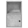 Betongraues Bücherregal Slobodanca 31x24x52cm (Holz)