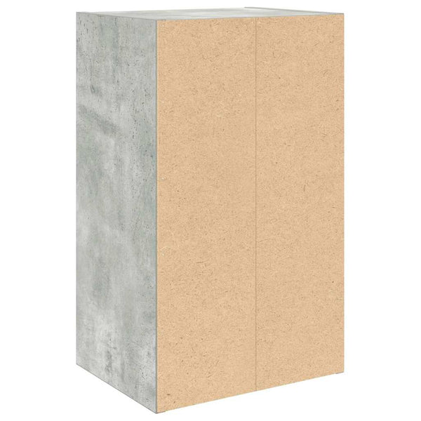 Betongraues Bücherregal Slobodanca 31x24x52cm (Holz)