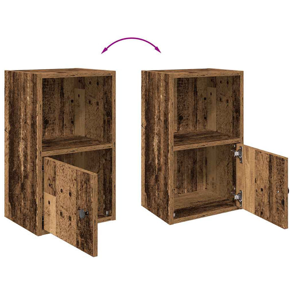Altes Holz Bücherregal Slobodanca 31x24x52cm (Holz)