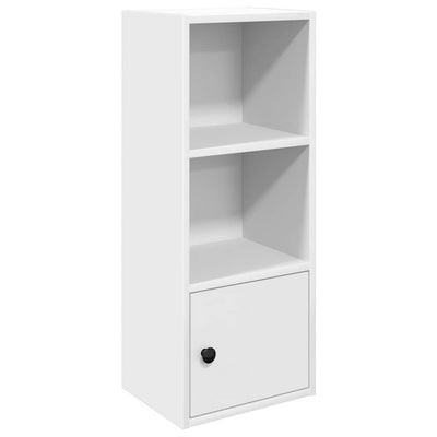 Weißes Bücherregal Slobodanca 31x24x77cm (Holz)