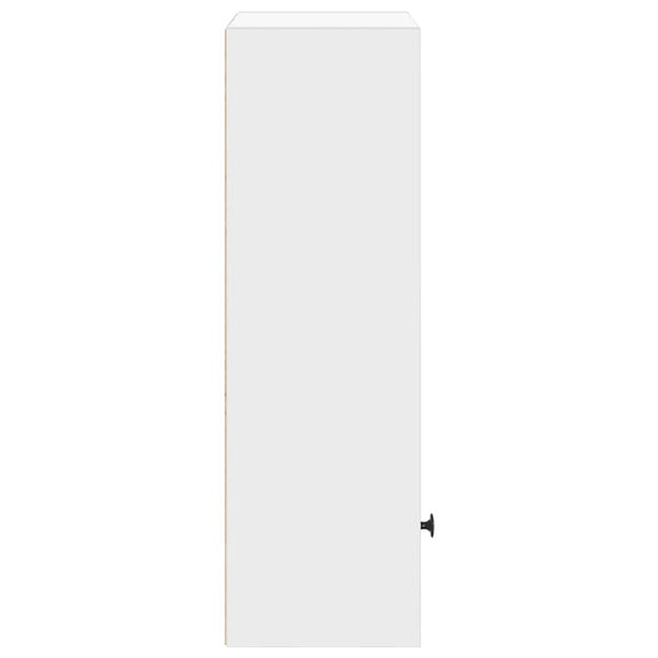 Weißes Bücherregal Slobodanca 31x24x77cm (Holz)