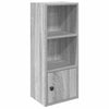 Graues Bücherregal Slobodanca 31x24x77cm (Holz)