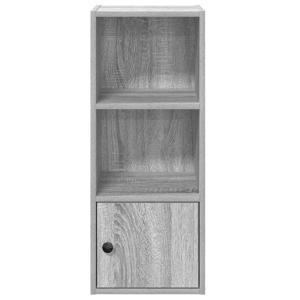 Graues Bücherregal Slobodanca 31x24x77cm (Holz)