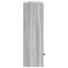 Graues Bücherregal Slobodanca 31x24x77cm (Holz)