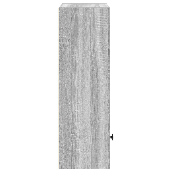 Graues Bücherregal Slobodanca 31x24x77cm (Holz)