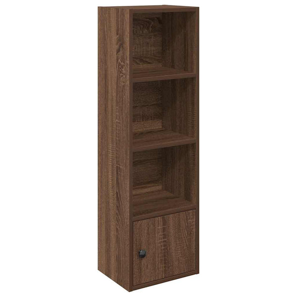 Ruskea kirjahylly Slobodanca 31x24x102cm (puinen)