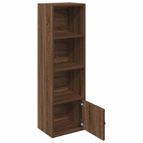Ruskea kirjahylly Slobodanca 31x24x102cm (puinen)