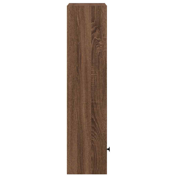 Ruskea kirjahylly Slobodanca 31x24x102cm (puinen)